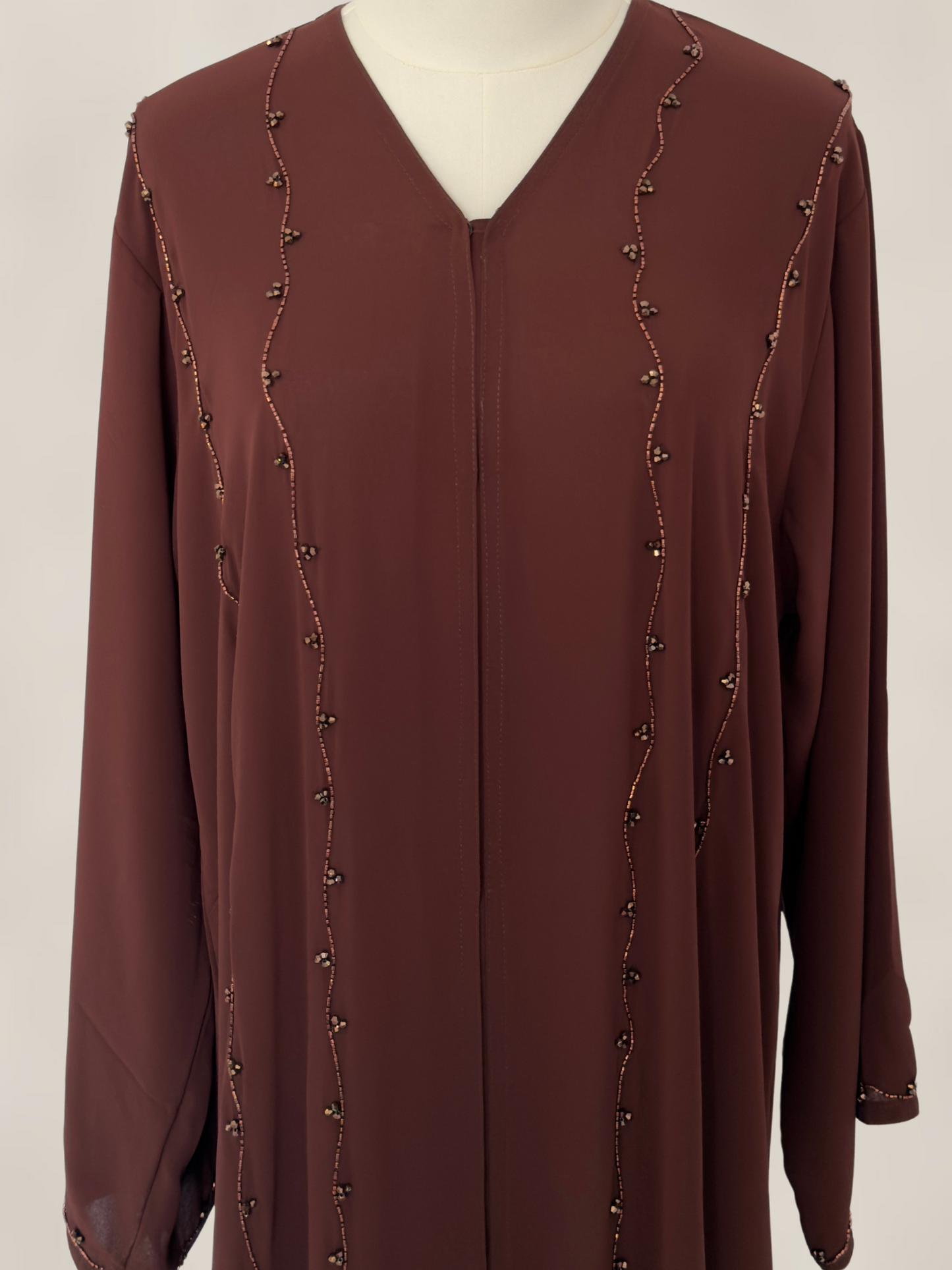 Nour Abaya - Bordo