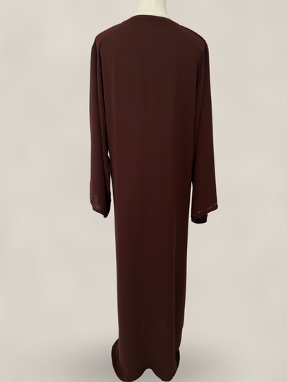 Nour Abaya - Bordo