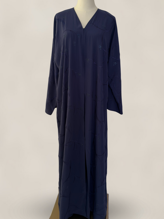 Zahra Abaya - Koyu Mavi