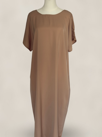 Lulu Abaya - Gül Taupe