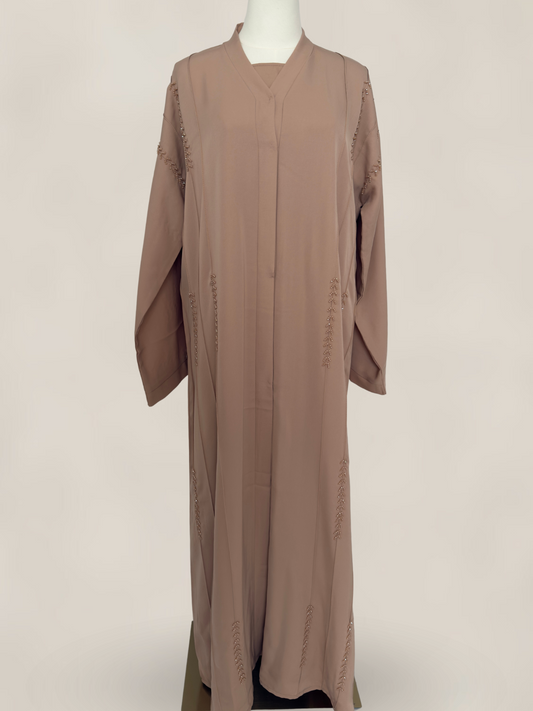 Lulu Abaya - Gül Taupe