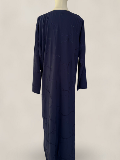 Zahra Abaya - Koyu Mavi